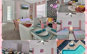Remodeled Cozy Pink Themed Family Unit - 10 Mins From Disney